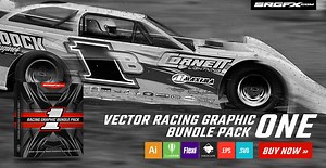 Vector Racing Graphic Bundle Pack 1