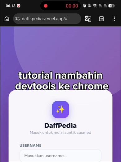 cara menambahkan devtools di browser chrome #fyp #foryou #foryoupage #fyppppppppppppppppppppppp #tutorial