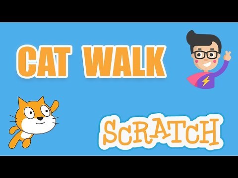 Cat Walk in Scratch | Programming for Kids