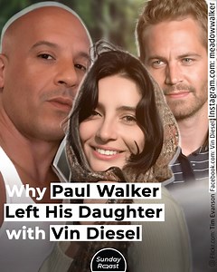 72K reactions · 4.6K shares | Have you ever wondered why Vin Diesel named his daughter Pauline? It’s a touching tribute to the late Paul Walker, who was practically family to him. Diesel may have only two biological daughters, but the first person to wish him Happy Father’s Day is none other than Meadow Walker, and the person to walk her down the aisle was none other than him. | Sunday Roast | Facebook