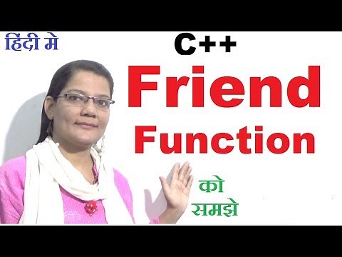 Friend function in C++ in Hindi (Lec-16)