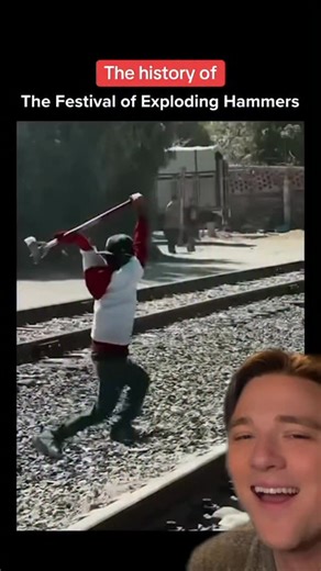 Obviously do not try this at home, only trained exploding hammerers allowed. Here’s the Mexican festival of Exploding Hammers that always ends in a bang. Enjoy this crazy history! | Ryan Kelly Comedy