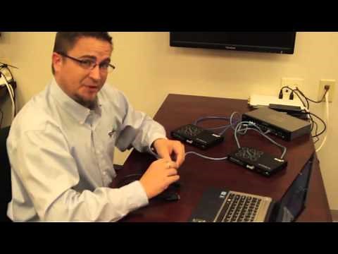 AMX SVSI Networked AV Encoder and Decoder Unboxing and Setup