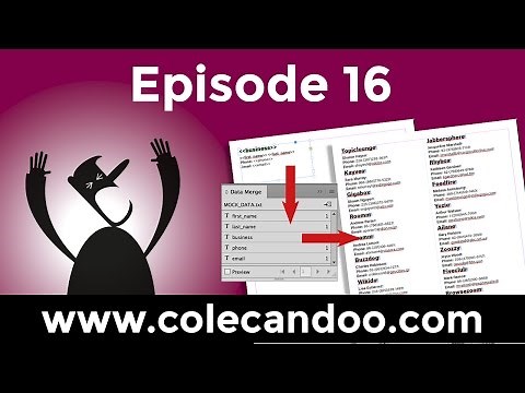 Episode 16: Data Merging into the same Text Frame