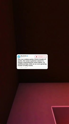 The Mysterious Tally Marks: A Tattoo Parlor Story