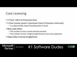 How to license SQL Server? An overview by ESS - your #1 software dudes!