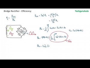 Bridge Rectifier - Efficiency