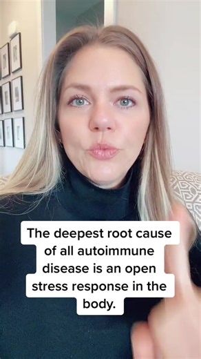 An open stress response causes chaos in all systems in the body. When you close the stress response harmony gets restored and the body functions better. Link in our bio for a free masterclass on how to close your stress response! #functionalmedicine #autoimmunedisease #rootcausehealing #nervoussystemhealing #autoimmunewarrior