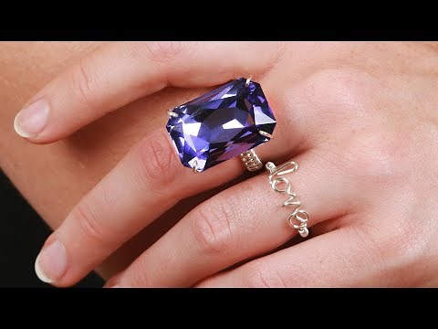 DIY How To Jewellery- Wirework Rings Tutorial