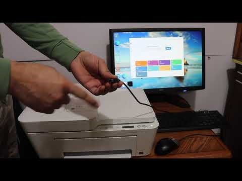 HP DeskJet 4100 USB SetUp Windows 10 !!