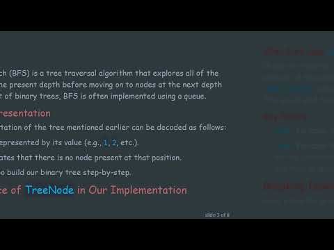 How to Create a Binary Tree from a String Using BFS: Understanding the Role of TreeNode