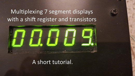 Multiplexing 7 segment LED displays without damaging your Arduino and / or displays.
