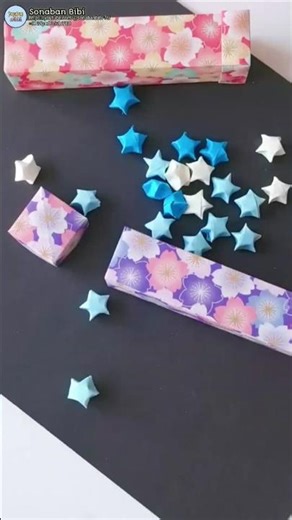 Origami storage box tutorial, #shortvideo #diy #craft