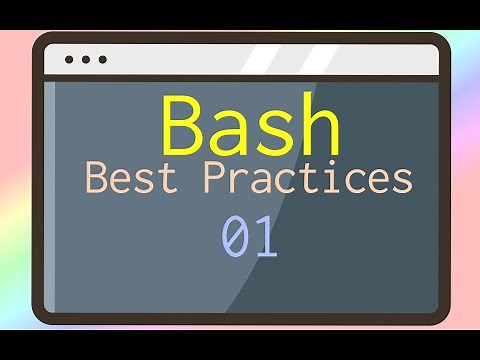 Learning Bash Best Practices - 01 // Stopping script on error and using getopts