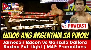 6K views · 199 reactions | Jameson Bacon vs Gonzalo Carlos Dallera Full Fight! Lakas 肋 壘 . Watch the Full Fight #Boxing #Powcast #M&RBoxing | Powcast Sports | Facebook