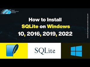 How to Install SQLite on Windows 10, 11, 2016, 2019, 2022 (SQLite3)