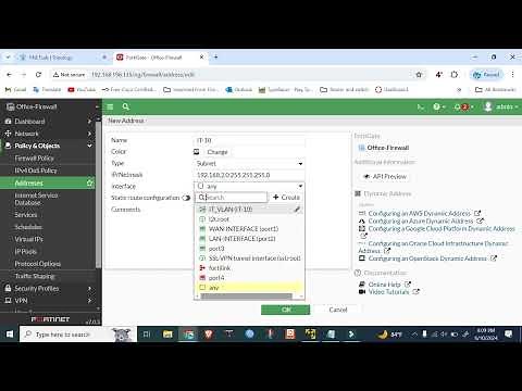 FortiGate Firewall Configuration Step by Step