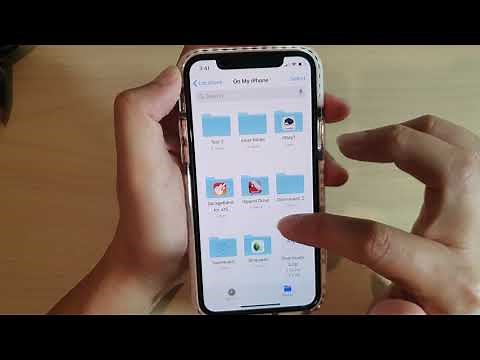 iPhone 11: How to Copy, Duplicate, Move, Delete files in Files App