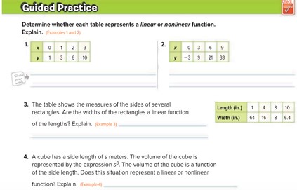 8th Grade Math Assignments