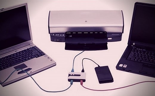 How to Connect Two Computers to One Printer Using USB