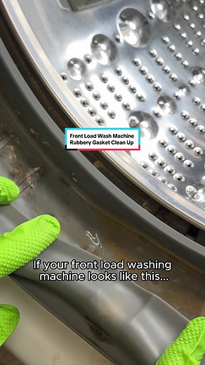 How to Clean Your Front Load Washing Machine Rubber Gasket