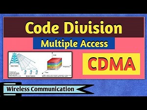 CDMA | Code Division Multiple Access | Multiple Access Techniques | Wireless Communication