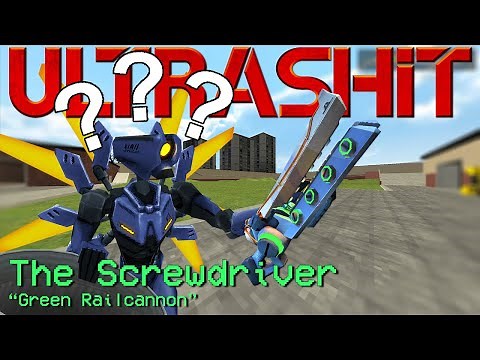 ULTRAKILL - All About The Screwdriver (Green Railcannon)