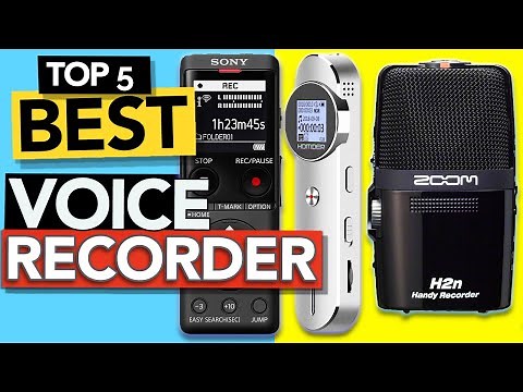 ✅ TOP 5 Best Voice Recorder | Digital Audio Guide: Today’s Top Picks