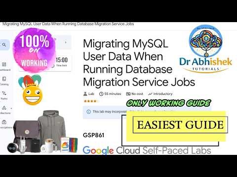 Migrating MySQL User Data When Running Database Migration Service Jobs #GSP861 #qwiklabsarcade2026
