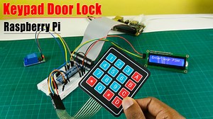 How to make a door lock security system with a Raspberry Pi board