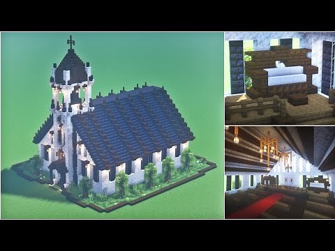 HOW TO BUILD A CHURCH IN MINECRAFT - Minecraft Tutorial