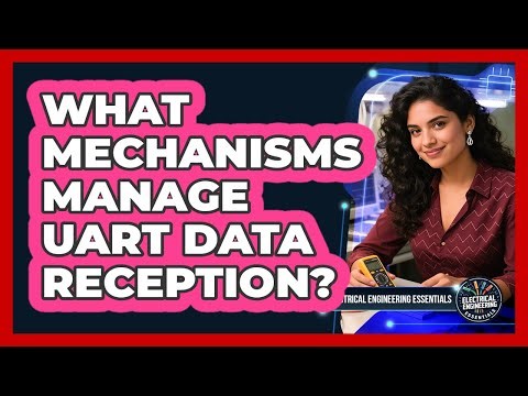 What Mechanisms Manage UART Data Reception?