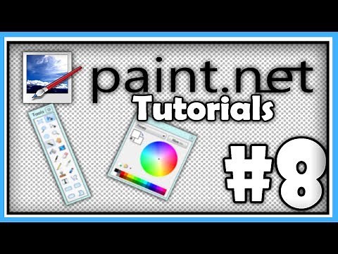 PAINT.NET TUTORIALS - Part 8 - Changing Eye Colour and Selection Tools