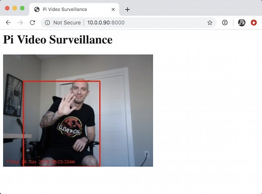 OpenCV – Stream video to web browser/HTML page @Raspberry_Pi #PiDay #RaspberryPi
