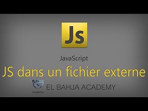 8 - Fichier externe : JavaScript (Darija)