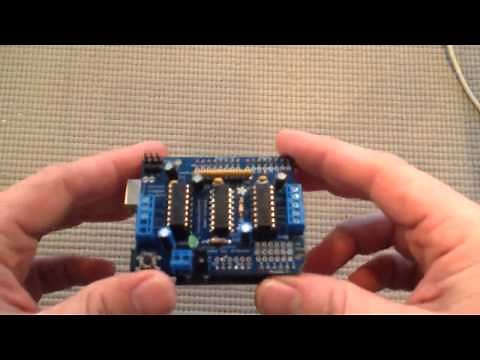 Arduino for Beginners 20 Using a Motor Shield