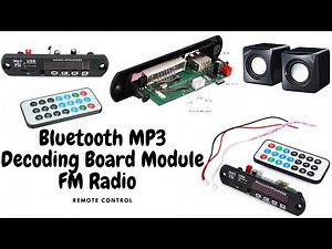 Bluetooth MP3 Player With FM Radio |