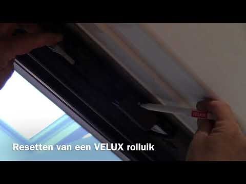 Resetten van een VELUX rolluik