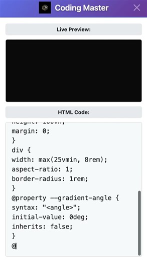 Gradient Rotation #coding #programming #developer #css #html #umservicesofficial #javascript