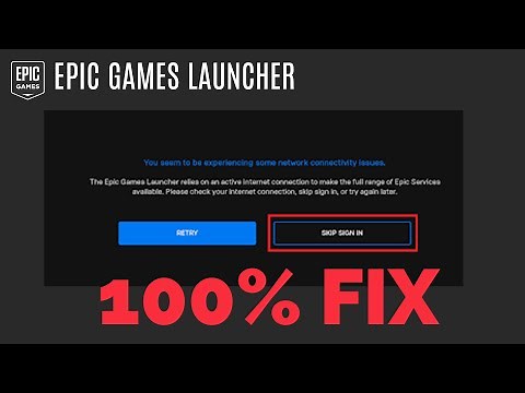 Epic Games Launcher connection problems, having trouble connecting FIX!