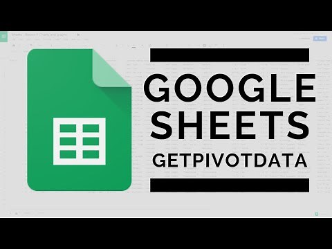 Get Data from your Pivot Table with the GETPIVOTDATA Function | Google Sheets