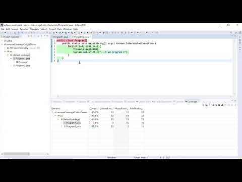 How to remove coverage colours in eclipse