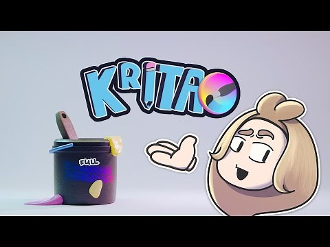 Full Animation Process In Krita - From Start To Finish - For Beginners!