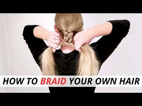 Learn How To Braid Your Hair For Beginners ⭐️ (IN LESS THAN 5 MINUTES) Handplacement & Step By Step!