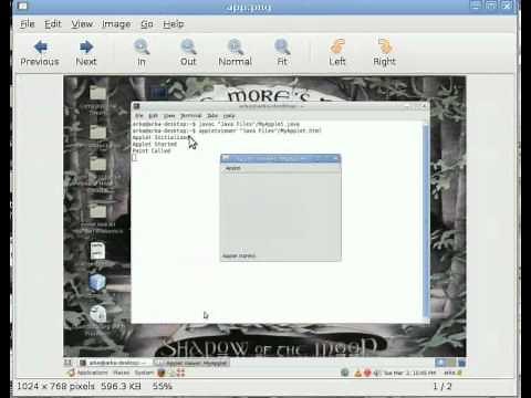 Java Applet Tutorial #4 Life Cycle Program-I
