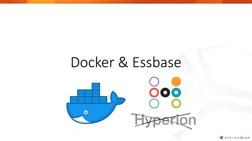 Getting Started with Docker and Essbase