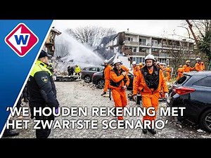 Doden en gewonden bij verwoestende explosie in portiekflat in Den Haag