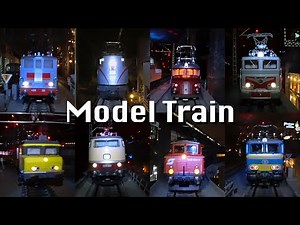 Model Train｜8 uniquely designed trains from the world｜Märklin HO｜4K