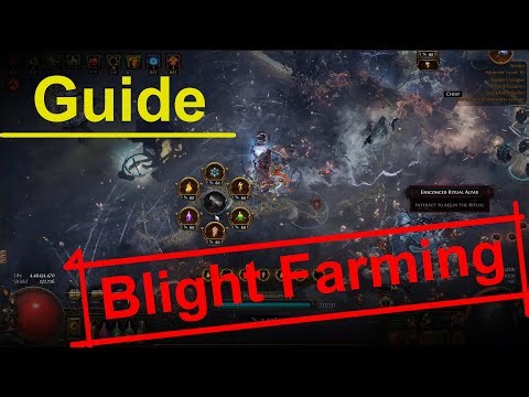 Blightheart Farm | Atlas tree + map showcase with a budget character