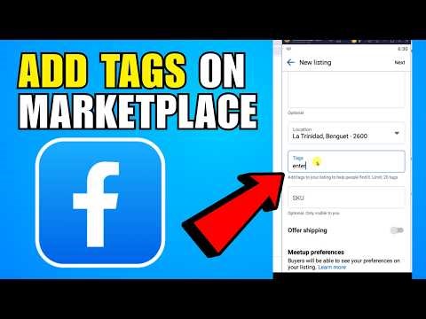 How To Add Tags On Facebook Marketplace (2026) (New Update)